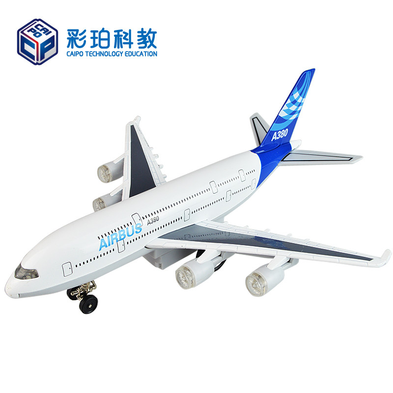 Caiper alloy plane model Airbus A380 airliner Helicopter J-20 fighter boy simulation toy car