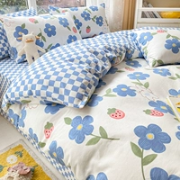 Синее настроение JX [100%цельная хлопчатобумажная ткань]