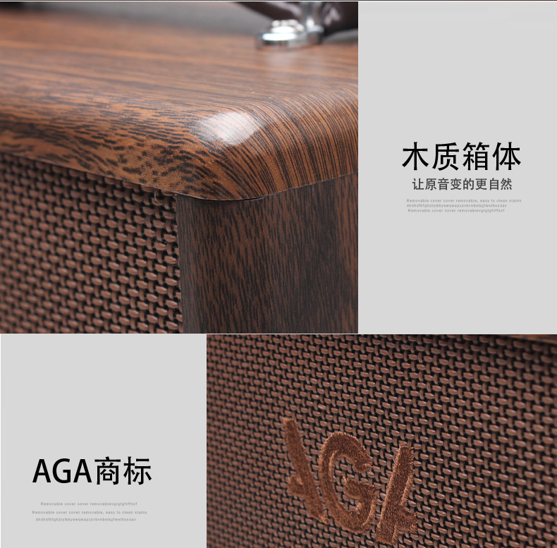 Loa Guitar AGA Âm thanh gốc Dân gian Guitar Acoustic Guitar Điện cầm tay Hộp sạc Guitar Loa - Loa loa loa p88