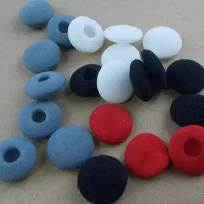 Headphone cotton earplug earplug earbud type headset sponge cover ear cotton sleeve sound insulation increase bass thickening accessories