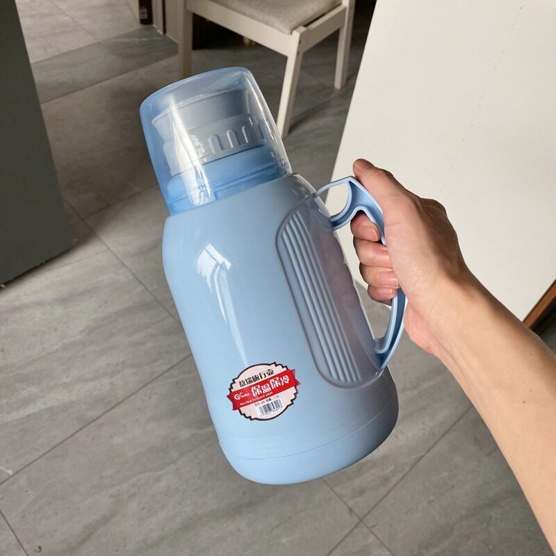 Home Insulation Pot Glass Liner Large Capacity Insulated Bottle Hot Water Bottle Portable Travel Small Warm Pot Water Bottle Warm Water Jug