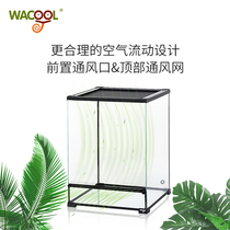 WACOOL play cool front vent glass REPTILE ORCHID plant box SPIDER HORNED FROG SNAKE PALACE guard micro landscape