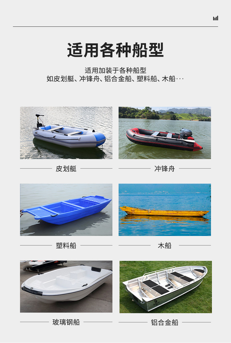 Забортный 裕舰船外机推进器四冲程水冷舷外挂机船用马达船尾机挂桨机螺旋桨 Yujian