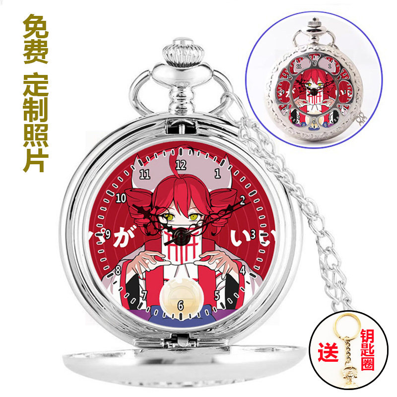 ピノキオ P 未来のアクセント テト Tの言葉を信じない 周辺スケルトン懐中時計 学生用ネックレス時計 懐中時計