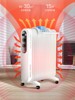 Gree Oil Heater for Home Use, 15-Panel Oil Heater, Quiet and Energy-Saving Electric Oil Heater, Electric Heating Oil Heater, Heating Stove