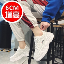 Summer Old Daddy Shoes Junior High School Students Running Tide Shoes Teen Casual Sneakers Man 100 Lap Shoes for men heightening