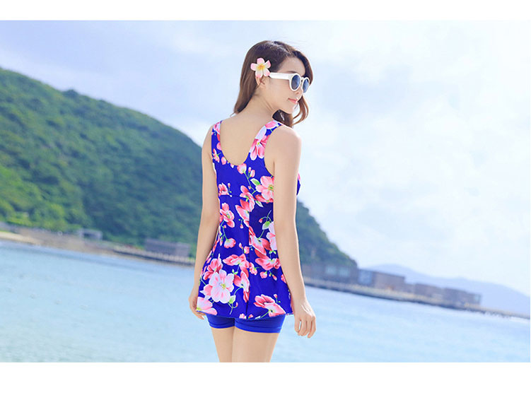Kích thước lớn đồ bơi nữ bảo thủ chia mỏng mỏng bụng trung niên cộng với chất béo XL chất béo mm mẹ váy đồ bơi Số hàng hiển th