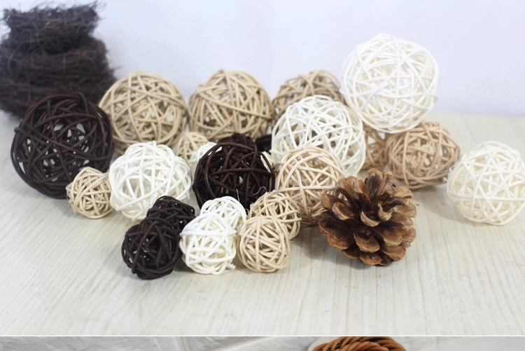 Sepak takraw retro tươi màu ảnh đạo cụ tên cướp tự nhiên nhiếp ảnh đạo cụ trang trí nền trang trí trang trí bóng - Trang trí nội thất