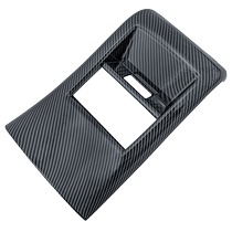 BYD Yuan PLUS interior modification special protective carbon fiber pattern central control workbench decoration anti-kick cover gearbox