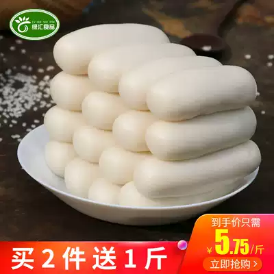 Greenhui rice cake Ningbo specialty farm water mill handmade rice cake fried rice cake strips vacuum 4 kg