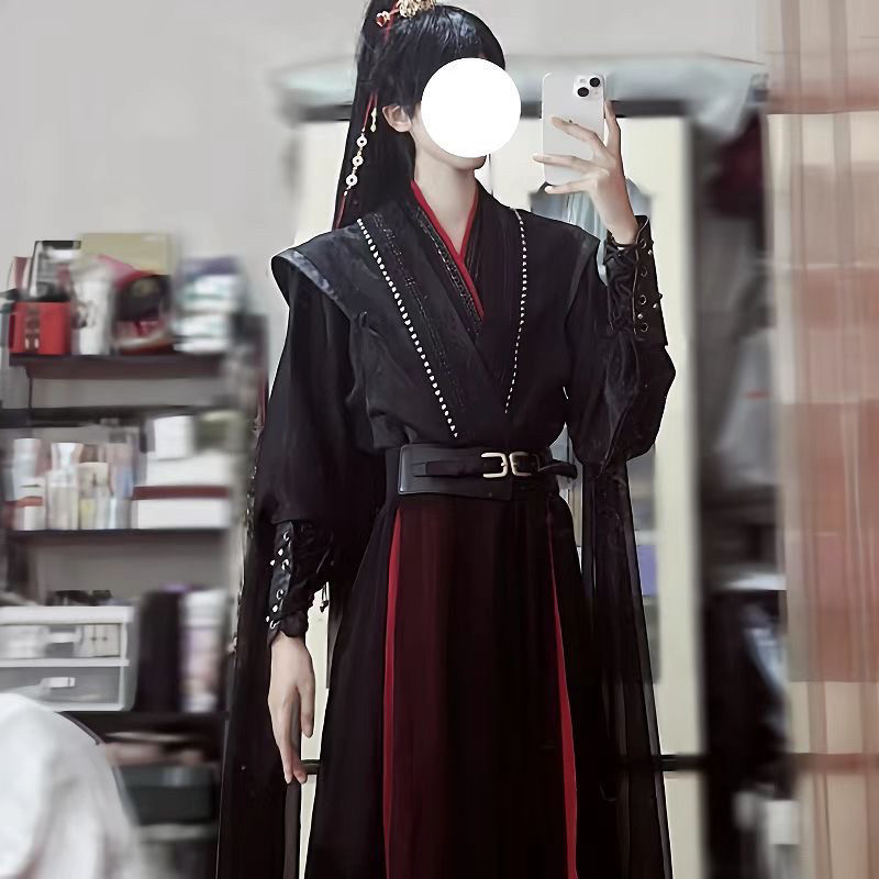 宗玄男款古风侠客劲装,万用古风cos服,侠风少年感,让你一秒穿越江湖!-汉服半身裙-淘宝好物网