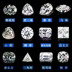 Nhập khẩu D màu Moissan nhẫn đá kim cương lỏng lẻo tùy chỉnh vàng 18k mặt dây chuyền vòng cổ nhẫn cưới nhẫn nữ carat kim cương nhẫn bông tai nhẫn bạc pnj Nhẫn