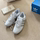 Кроссовки для тхэквондо Adidas Originals для мужчин и женщин одинаковые серебристо-белые JS1192 mini 1