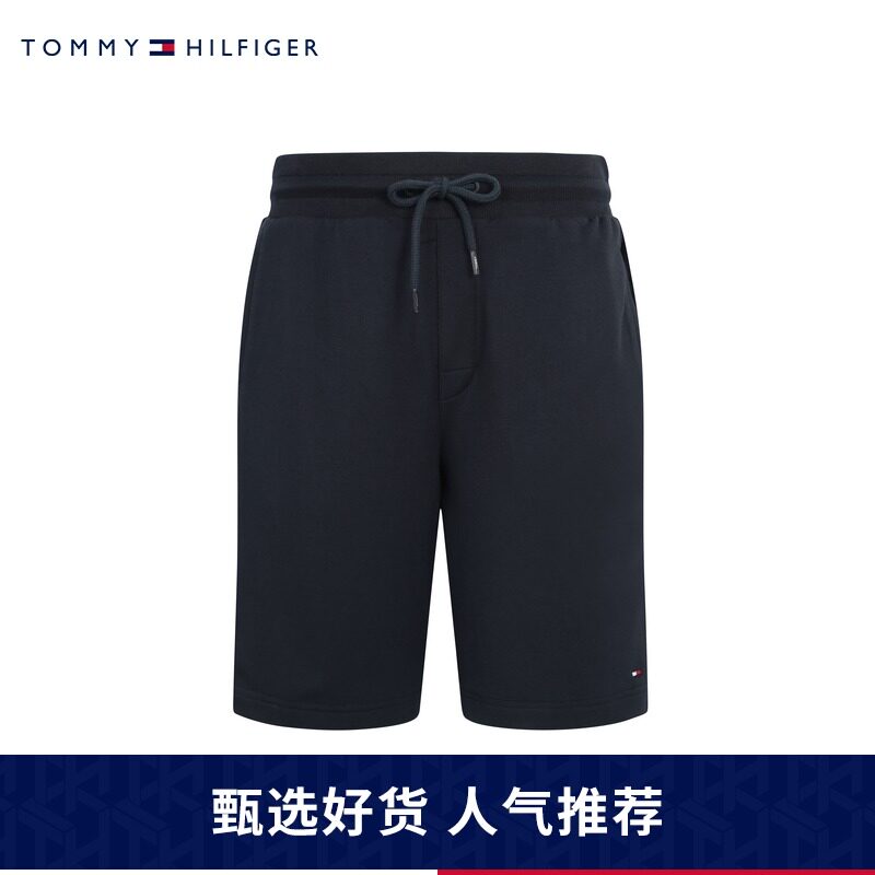 Tommy Underwear Men Casual Drawing Rope Knit Shorts Sleeping Pants Home Pants Gift UM0UM01938
