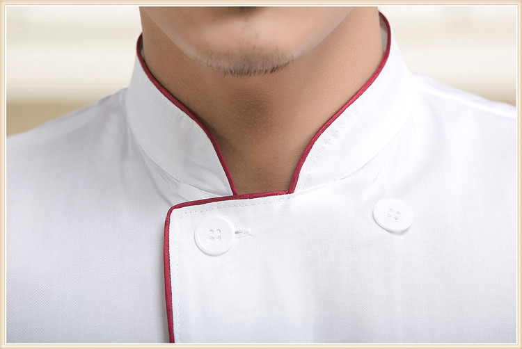 Veste chef cuisinier en coton - Ref 1909308 Image 18