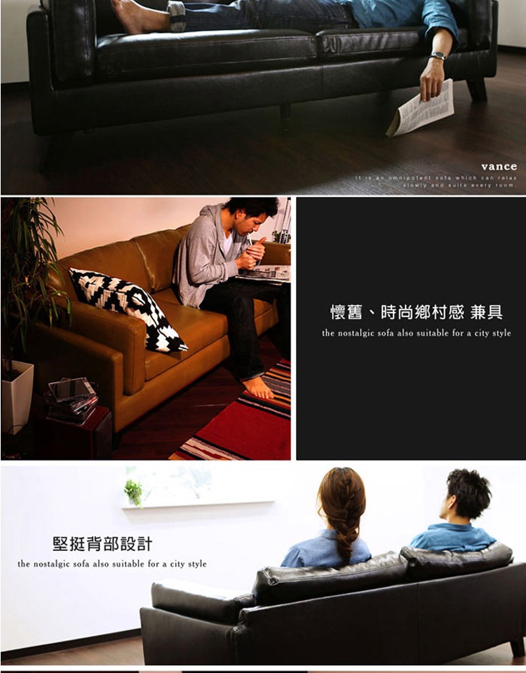 Bắc Âu cổ điển Nhật-phong cách tối giản sofa da hiện đại đơn phòng khách ba ban công cửa hàng sofa văn phòng đôi - Ghế sô pha sofa văng nỉ