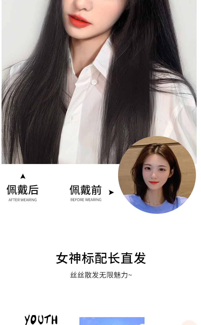 Pérruque et cheveux - Fil haute température - Ref 3437247 Image 9