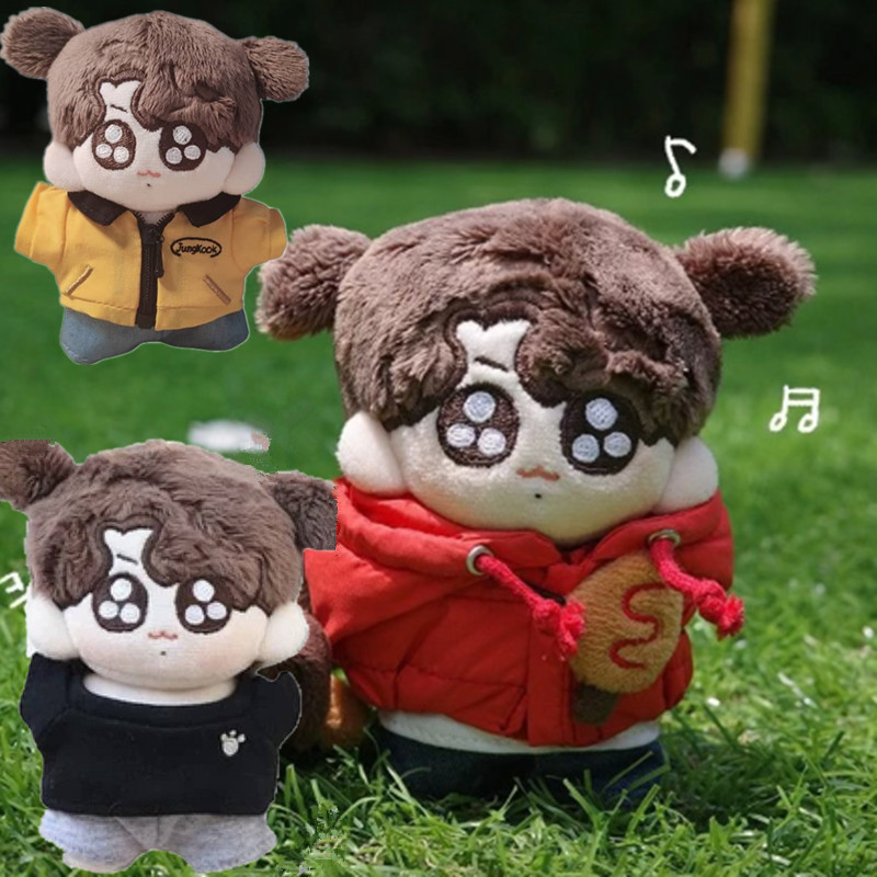 10cm Korean Bts (Bts) Plush Doll Jungkook Plush Toy Bangtan Doll Clothes