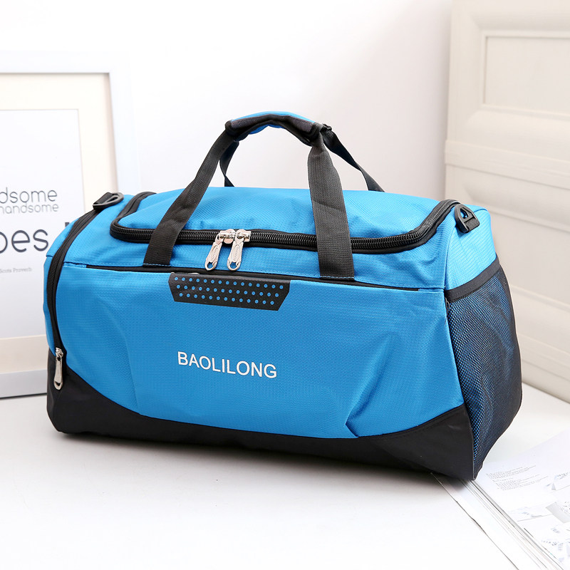 New luggage bag Men's travel bag Large capacity travel bag Portable travel bag Women's business bag Wet and dry bag Duffel bag