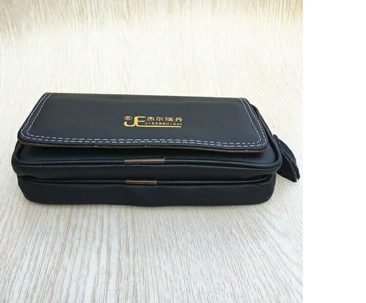 Đàn ông trung niên và già cắt ngang 6,5 inch thêm túi điện thoại di động lớn nam đeo thắt lưng điện thoại bao da giả ví da mua túi đựng điện thoại ở đâu