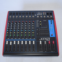 Professional mixer with power amplifier all-in-one stage 8-channel high-power with Bluetooth reverb equalization effect