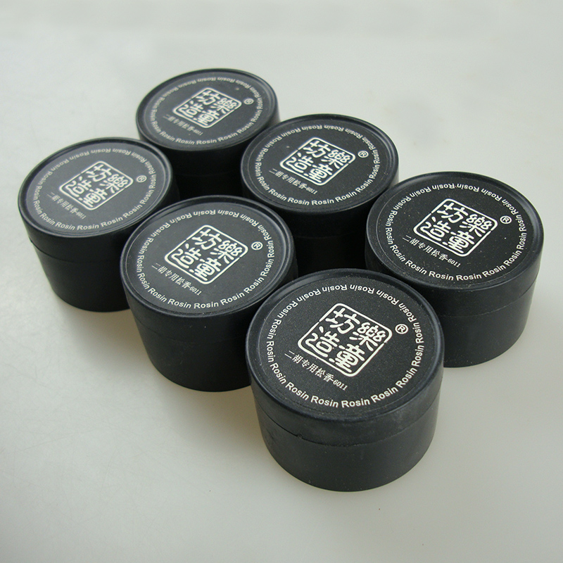 Professional high-quality dust-free rosin dust erhu violin cello music boy black rosin 6011 low dust