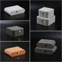 A simple modern jewelry box decoration model room sales office study bookcase decoration box soft decoration decoration decoration