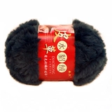 Двусторонняя флисовая пряжа, пряжа из искусственного меха, пряжа из длинноворсовой норки, пряжа из меха норки, толстая шарфовая пряжа ручной вязки.