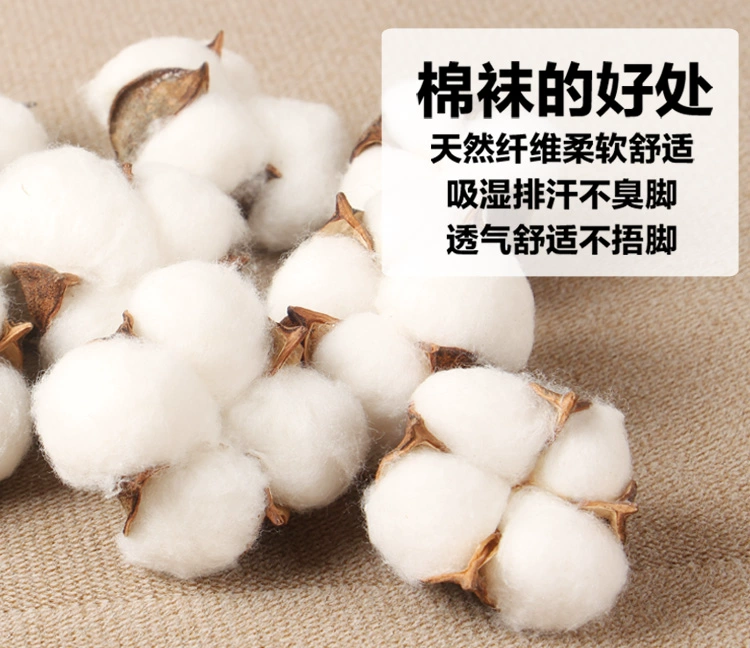 Vớ nam mùa thu và vớ cotton ống sọc thể thao vớ trẻ trung xu hướng thời trang cotton nam vớ vớ thoáng khí ấm áp - Vớ nam