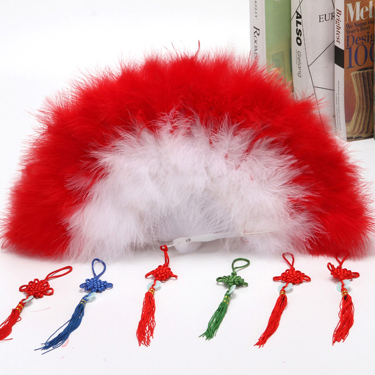 Feather fan performance fan belly dance fan feather fan adult feather fan dance fan