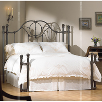 Nordic Iron Double Bed Reinforced and Thickened Simple Creative Iron Bed European Retro 1 5 m Iron Bed