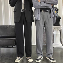 Spring and Autumn Pants Men and Women Joker Straight Pants 2021 New