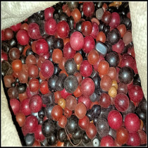 Various precious mahogany beads sandalwood loose beads defect treatment loose beads diy bracelet Buddhist beads on sale 1kg