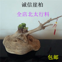 Taihang Yabai Aged material Yabai wool material Yabai boutique Tuotuo root carving ornaments Handle parts Group H
