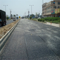 Asphalt road surface with EGA geogrid glass fiber geogrid glass fiber geogrid 30KN