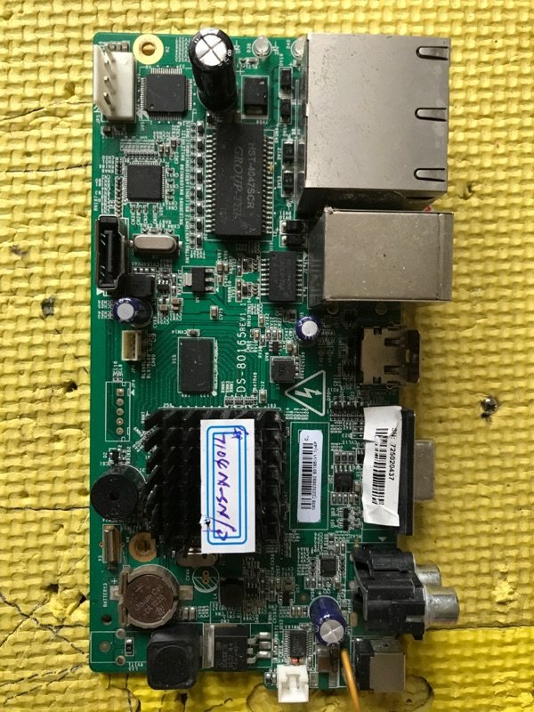Second-hand disassembly Hikvision 7104N-SN P motherboard DS-80165 network 4-way POE coding 264