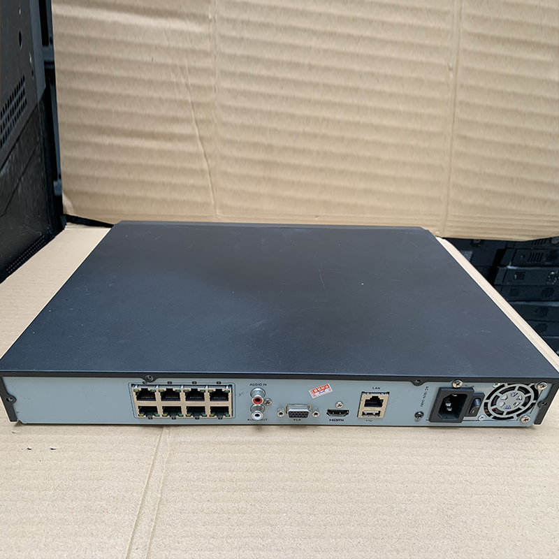 Secondhand 7608 7808 7816N-E2 8P Internet POE Hard disc recorders 8 16 Luehome State Label