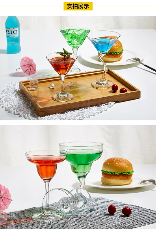 Đặc biệt vận chuyển rượu vang bộ ly cocktail ly rượu sâm banh thủy tinh đỏ rượu vang thủy tinh pha lê không chì pha lê - Rượu vang