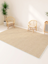 Modern simple and extravagant living room Wagi Ji ins style Nordic minimalist large carpet high grade gray Japanese coffee table mat