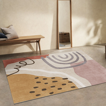 Modern minimalist living room carpet coffee table mat bedroom carpet home light luxury minimalist ins floor mat large area covered