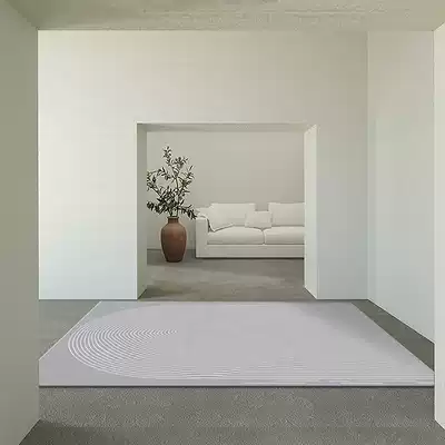 Wagi Jing style Japanese living room carpet bedroom modern simple light luxury home abstract striped coffee table floor mat bedside blanket