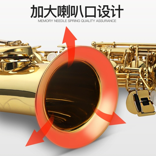 Bublonist Saxophone Instrument, Downshow Emuzo Saks в стиле стиля, начинающий вступительный экзамен, профессиональная производительность