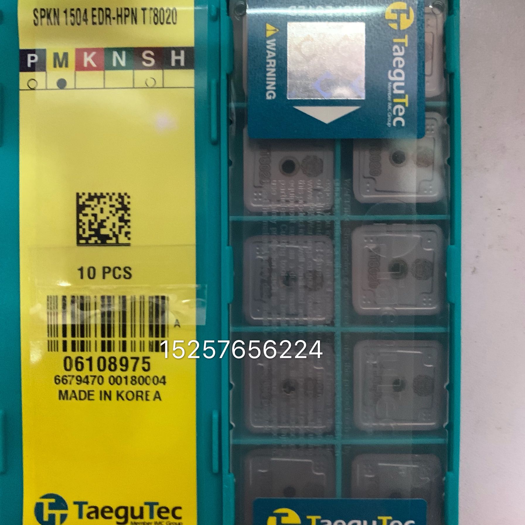 Tefixk numerical control blade SPKN1504EDR-HPN TT8020 stainless steel lots of spot special price