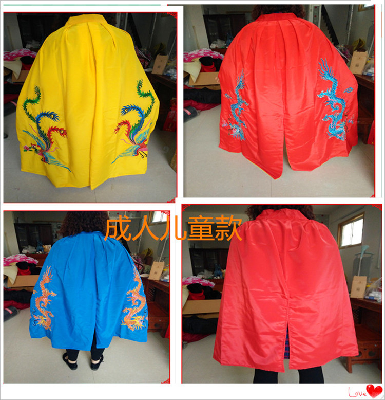Drama Opera Peking Opera Stage Performance Costumes Dragon Phoenix Clothing and Television Supplies Longfeng embroidered with a cape