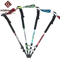 Ba lô sợi carbon trekking Kính thiên văn mới ba đoạn thanh carbon siêu nhẹ thiết bị leo núi rắn cực trượt thẳng - Gậy / gậy gậy ba chân