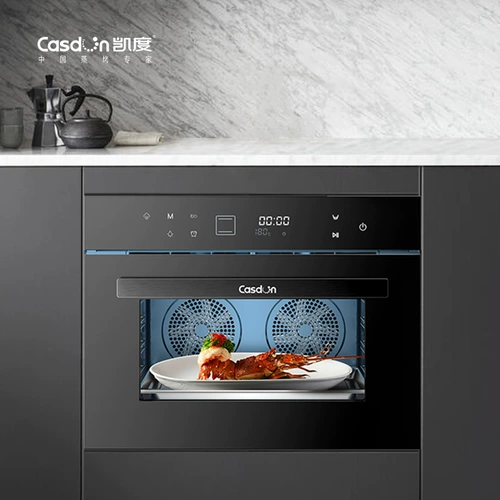 Kaido Tdpro встроена на пару на пару в духовке с двумя семействами с парящей и жареной машиной