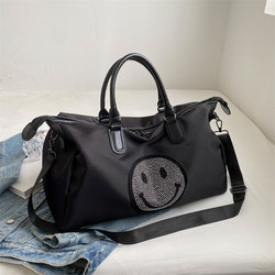 Travel Bag for Men and Women, Large-Capacity Handbag, Sports and Fitness Bag for Maternity Cosmetics Bag Boarding Cross-Body Luggage Bag