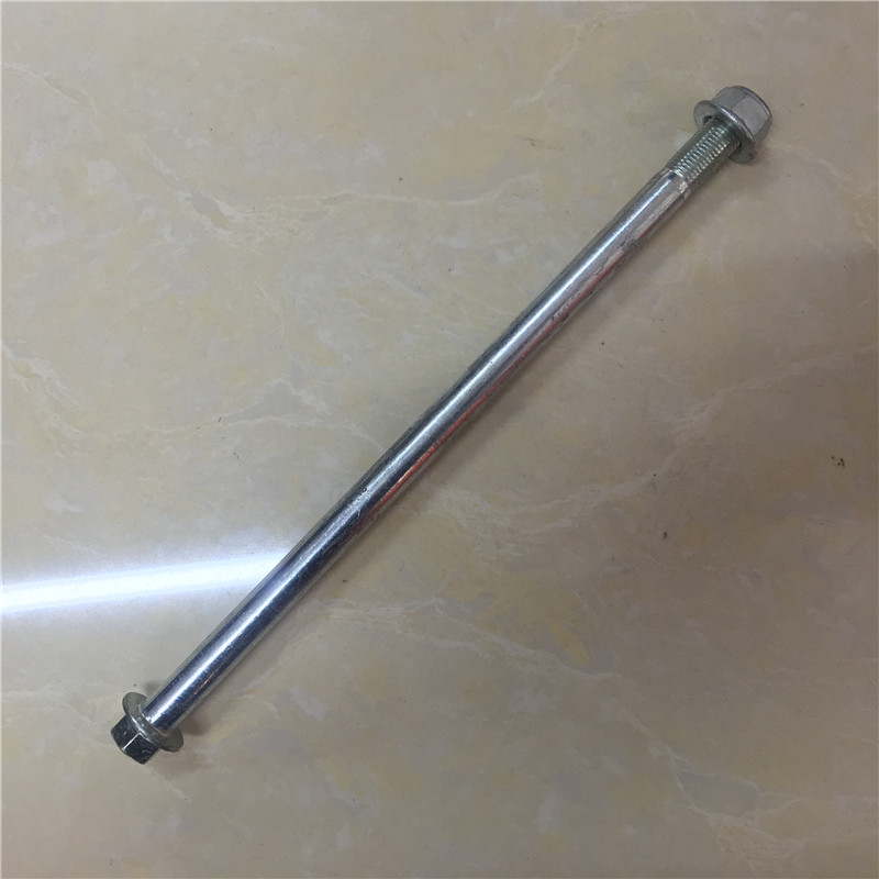Xe máy điện scooter trục trước hub trung tâm trục M12M10 trục phía sau ngã ba phẳng trục hub trục vành xe cub 50