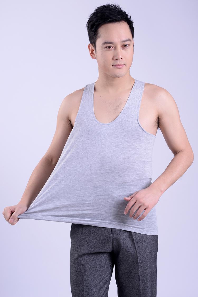 Mùa hè người đàn ông trung niên bông vest sling trung niên ông già áo lỏng kích thước lớn cha phần mỏng