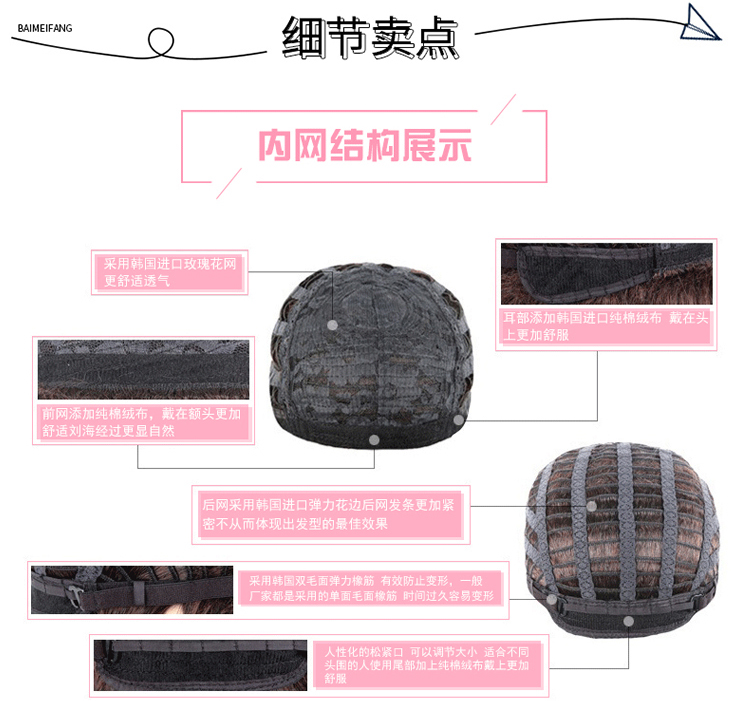 Perruque tete de poire - Ref 2607660 Image 40